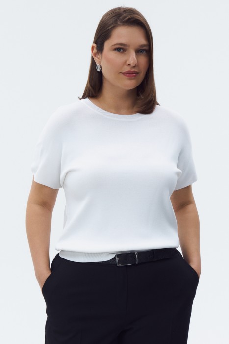 джемпер с короткими рукавами 810617003 фотография