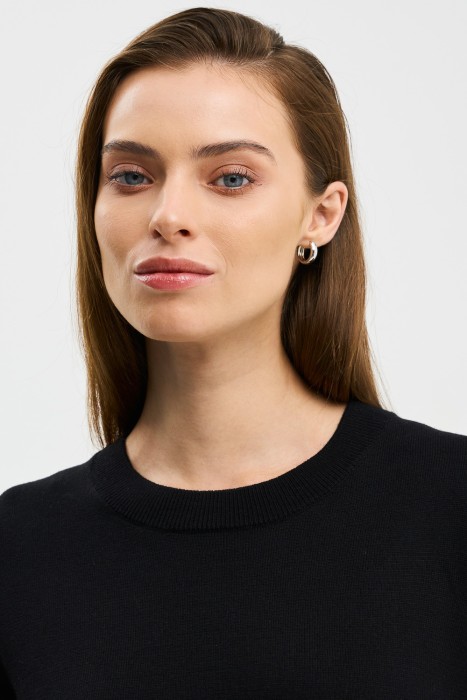 джемпер с короткими рукавами из россии вид сбоку