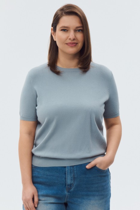 джемпер с короткими рукавами 810624003 фотография