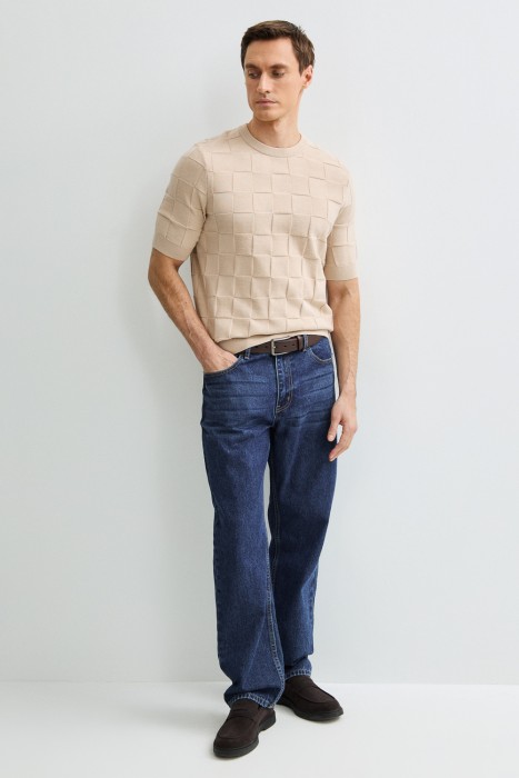 джемпер с короткими рукавами из россии вид сбоку