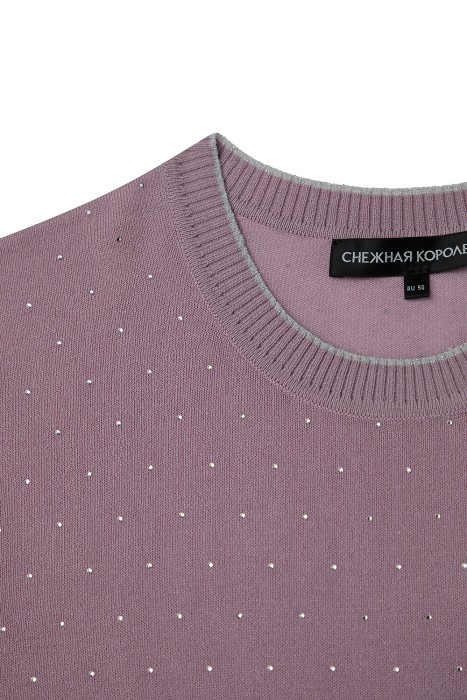 джемпер с короткими рукавами от бренда снежная королева вид слева