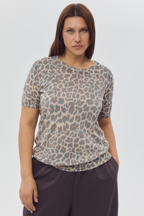 джемпер с короткими рукавами 820668003 фотография