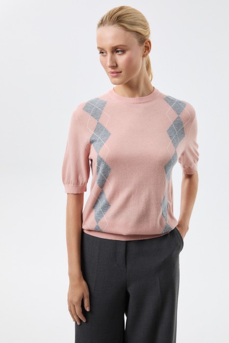 джемпер с короткими рукавами 803452003 фотография