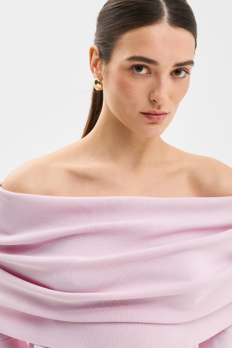 джемпер с отворотом из россии вид сбоку