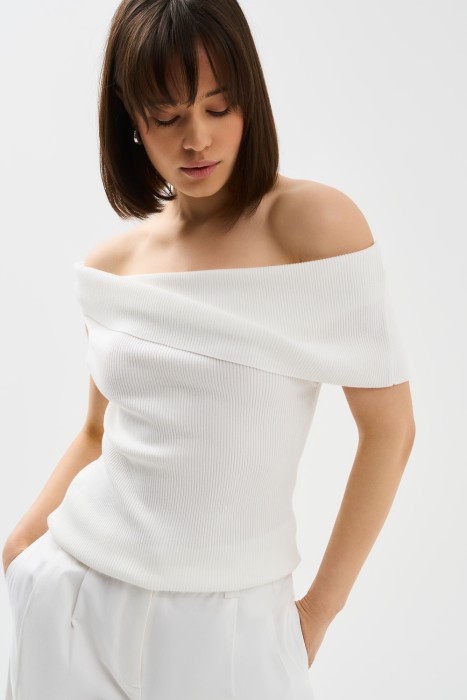 джемпер с отворотом 756934003 фотография