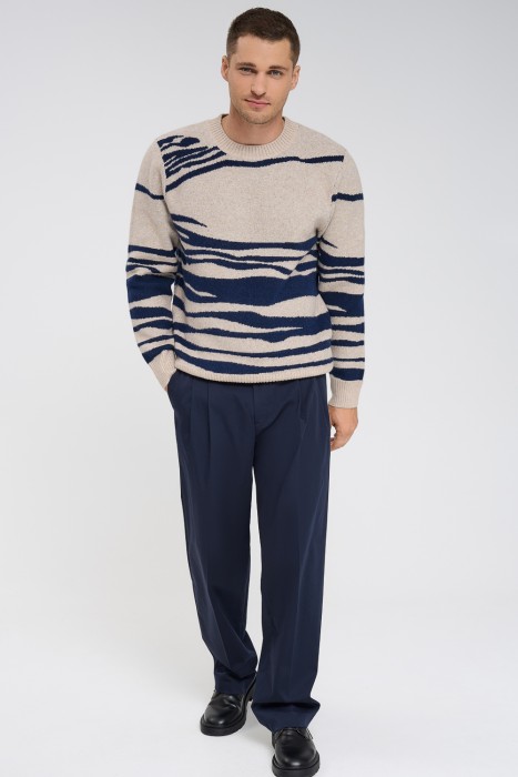 джемпер с рисунком 734747003 фотография