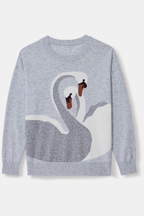 джемпер с рисунком 790921003 фотография