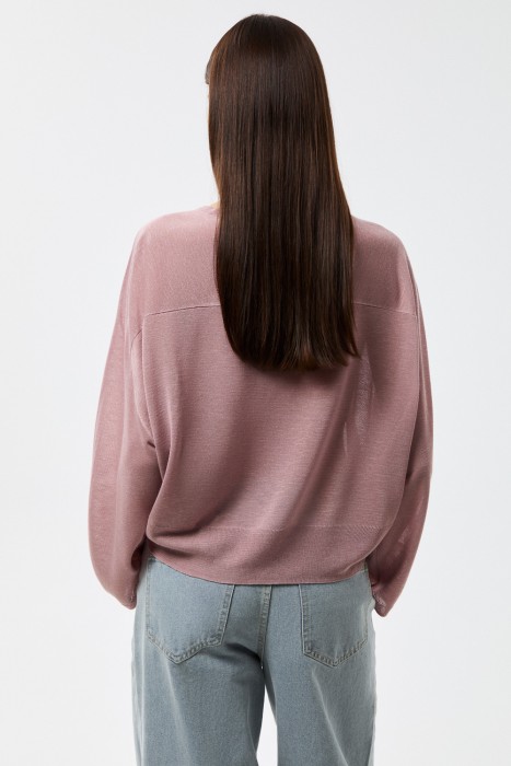 джемпер свободного силуэта по цене 2720 руб вид справа