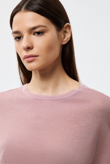 джемпер свободного силуэта из россии вид сбоку