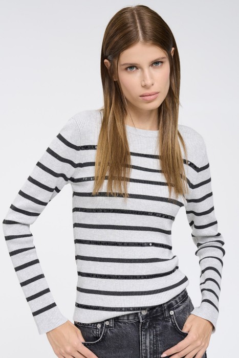 джемпер в полоску 733967003 фотография
