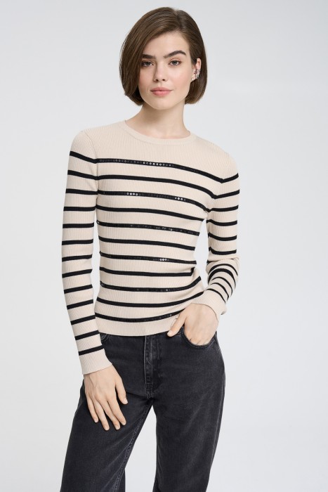 джемпер в полоску 733970003 фотография