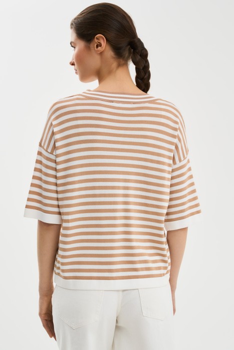 джемпер в полоску по цене 1210 руб вид справа