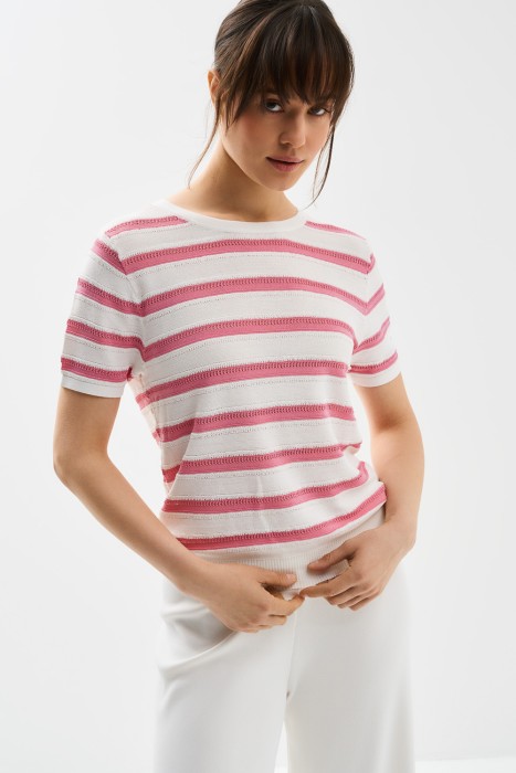 джемпер в полоску 756875003 фотография