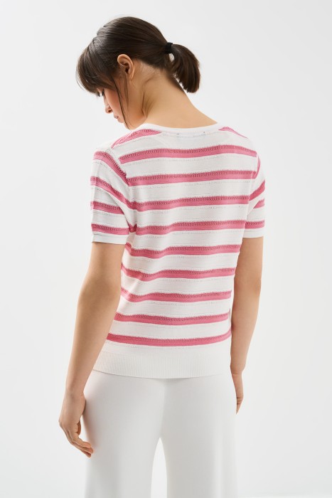 джемпер в полоску по цене 1150 руб вид справа