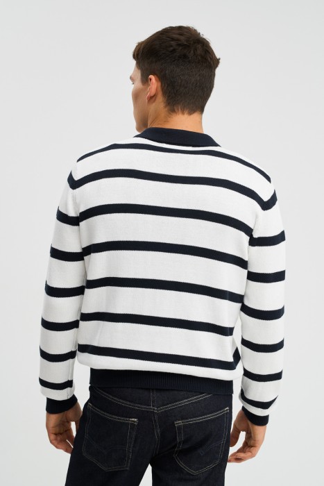 джемпер в полоску по цене 1290 руб вид справа