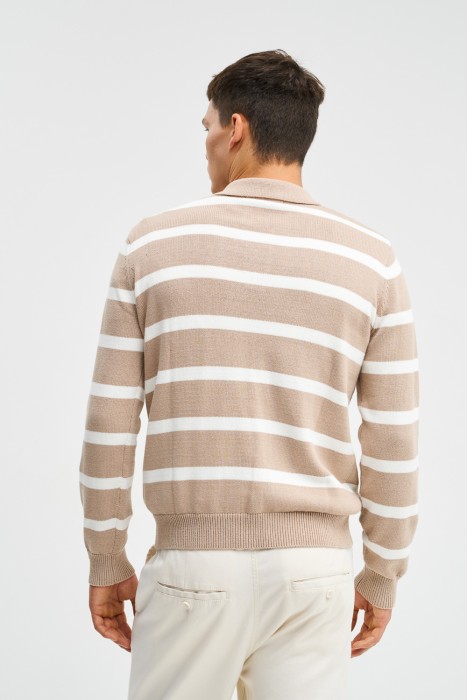 джемпер в полоску по цене 1290 руб вид справа
