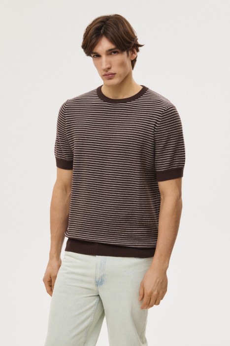 джемпер в полоску 798981003 фотография