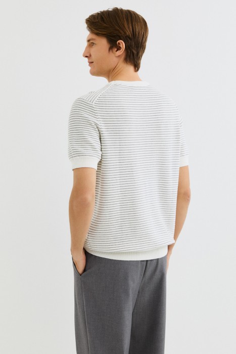 джемпер в полоску по цене 1520 руб вид справа