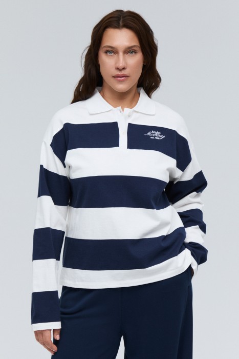 джемпер в полоску 809611003 фотография