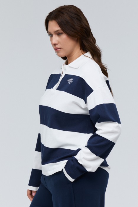 джемпер в полоску по цене 2270 руб вид справа