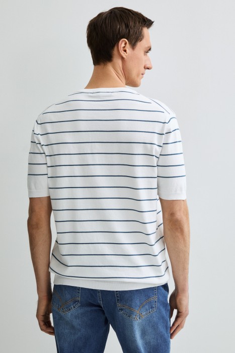 джемпер в полоску по цене 2190 руб вид справа