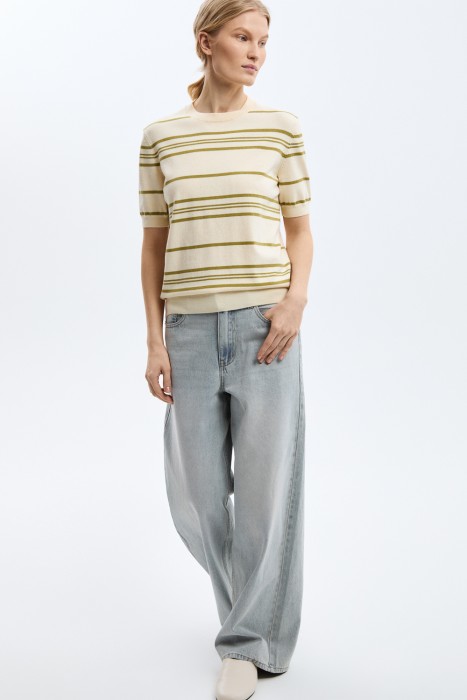 джемпер в полоску 803453003 фотография