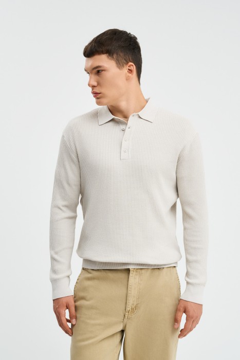 джемпер в рубчик 782682003 фотография