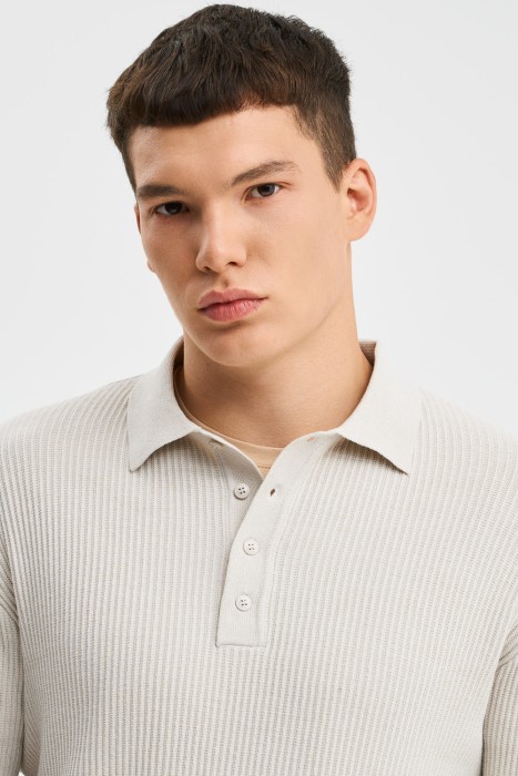 джемпер в рубчик из россии вид сбоку