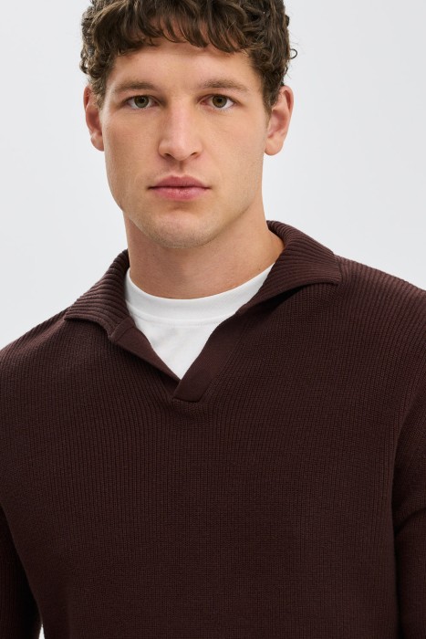 джемпер в рубчик из россии вид сбоку