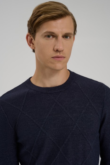 джемпер от бренда снежная королева вид слева