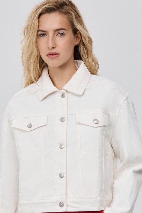 джинсовая куртка из россии вид сбоку