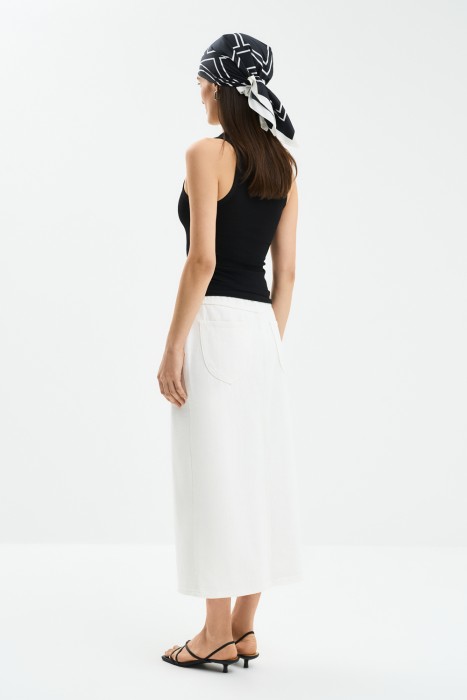 джинсовая юбка по цене 1860 руб вид справа