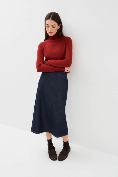 джинсовая юбка 783653003 фотография