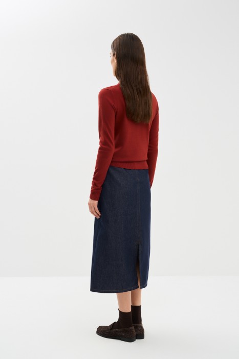 джинсовая юбка по цене 1760 руб вид справа