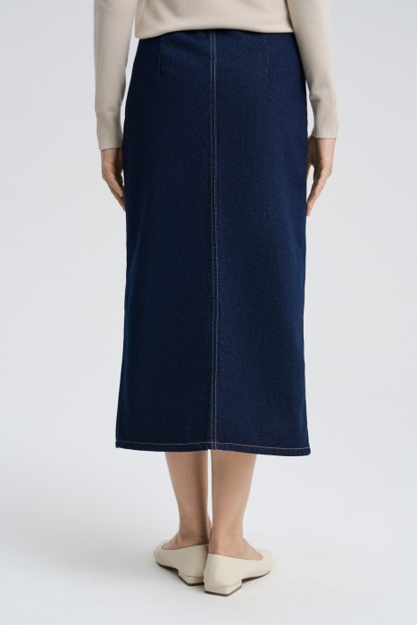 джинсовая юбка по цене 1290 руб вид справа