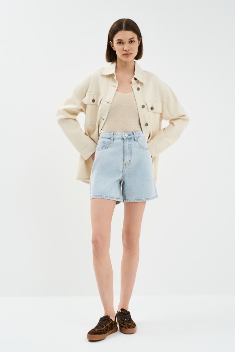 джинсовые шорты по цене 1440 руб вид справа