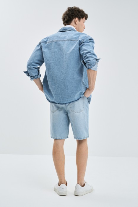 джинсовые шорты по цене 1290 руб вид справа