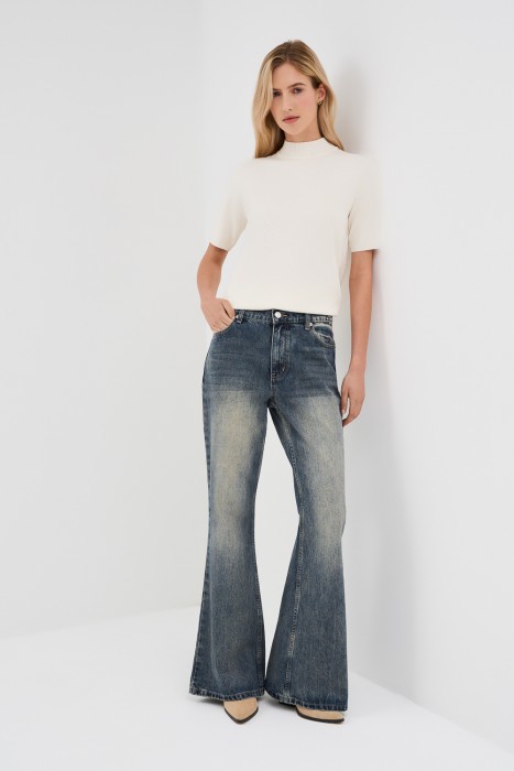 джинсы клеш 792540003 фотография