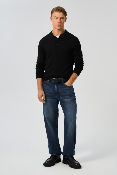 джинсы прямые утепленные 784076003 фотография