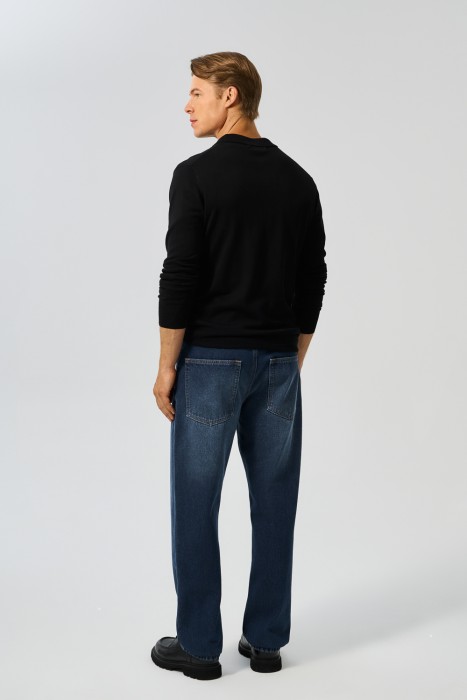 джинсы прямые утепленные по цене 1980 руб вид справа