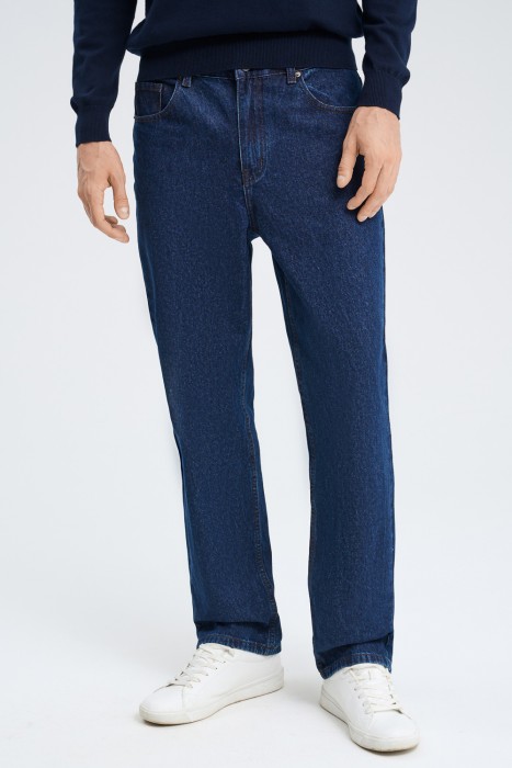 джинсы прямые от бренда снежная королева вид слева