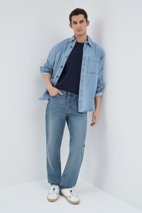 джинсы прямые 756291003 фотография