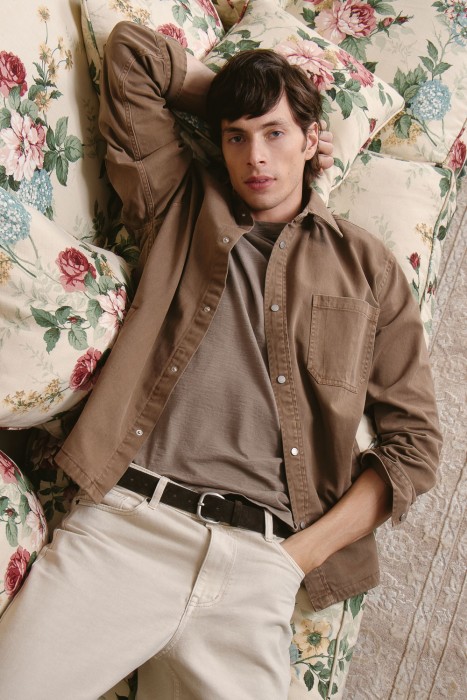 джинсы прямые от бренда снежная королева вид слева