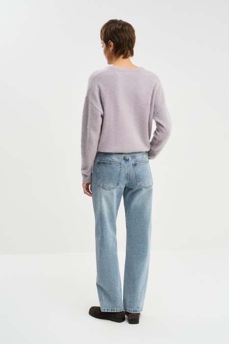 джинсы прямые по цене 1740 руб вид справа