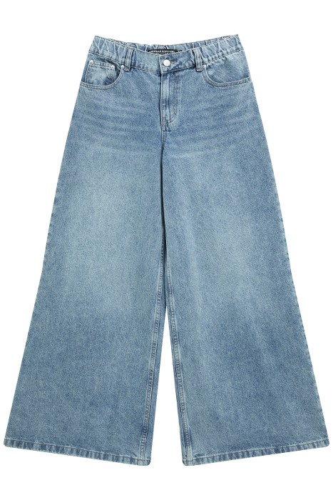 джинсы широкие  из россии вид сбоку