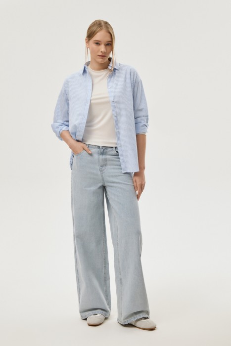 джинсы широкие 805245003 фотография