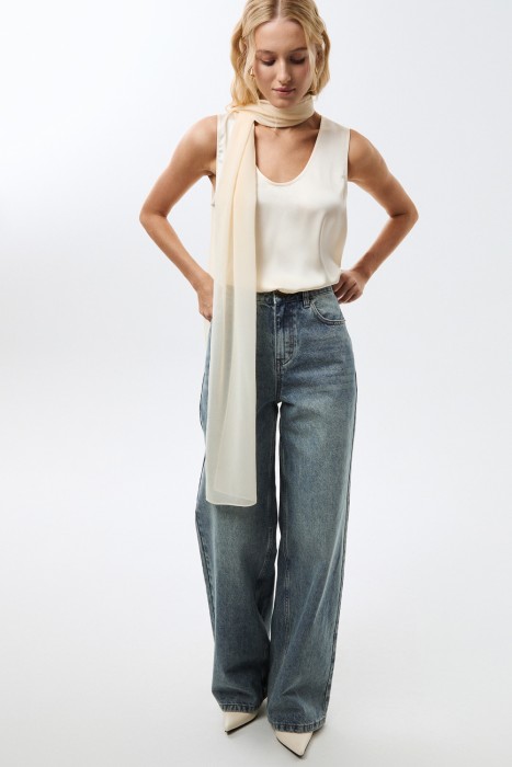 джинсы широкие 805221003 фотография