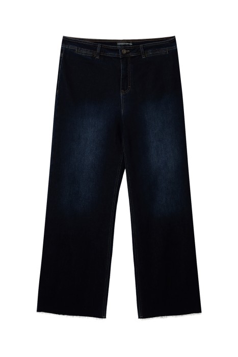 джинсы широкие из россии вид сбоку