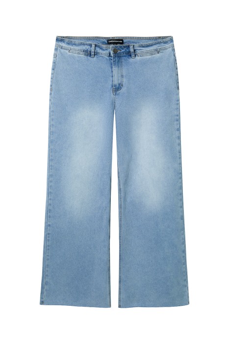 джинсы широкие из россии вид сбоку