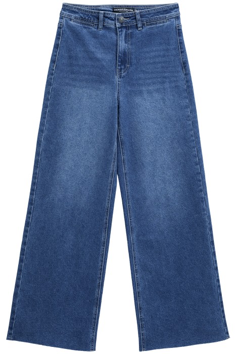 джинсы широкие  из россии вид сбоку